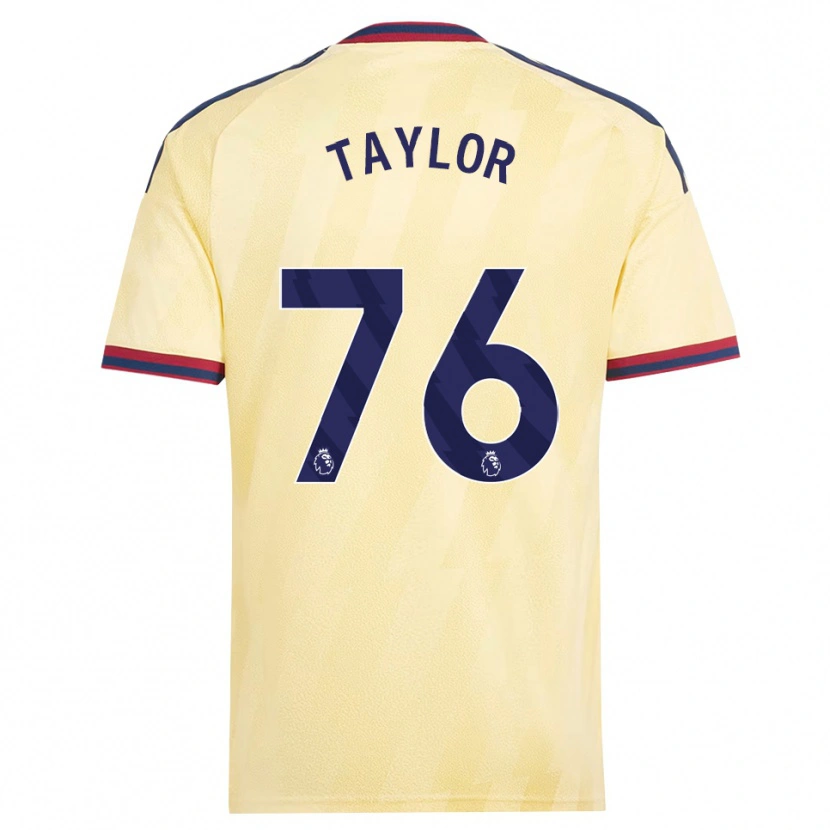 Danxen Herren Kido Taylor Hart #76 Hell Gelb Mitternachtsblau Ausweichtrikot Trikot 2026/27 T-Shirt