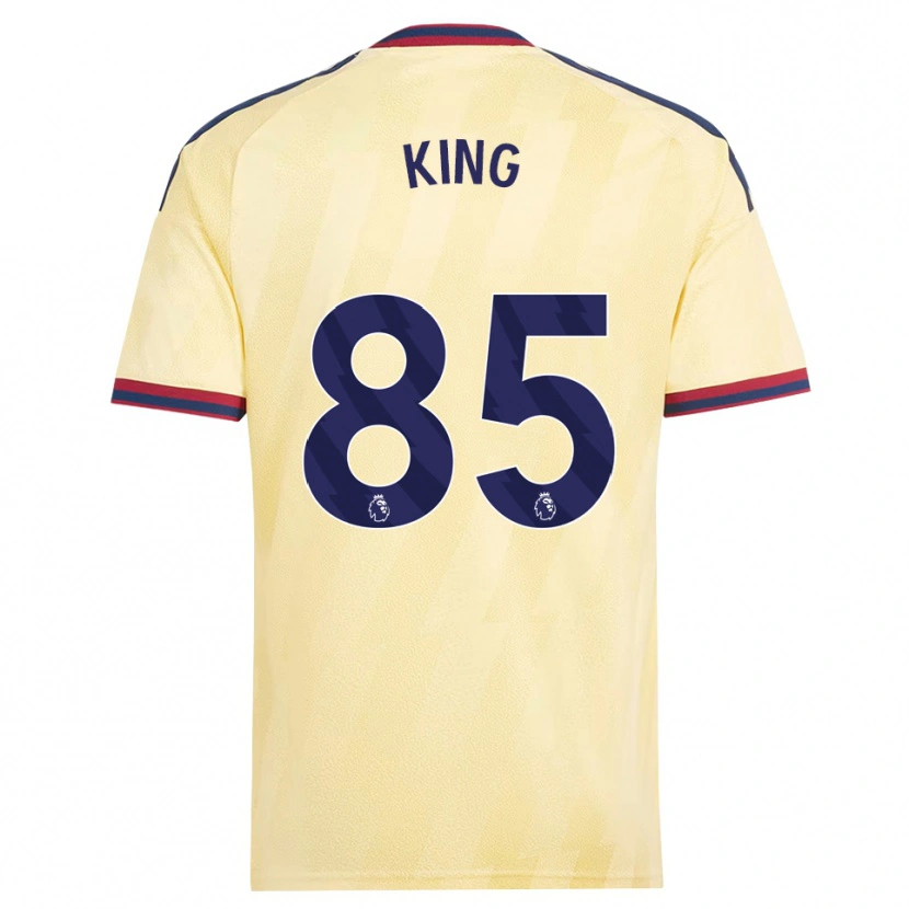 Danxen Herren Josiah King #85 Hell Gelb Mitternachtsblau Ausweichtrikot Trikot 2026/27 T-Shirt