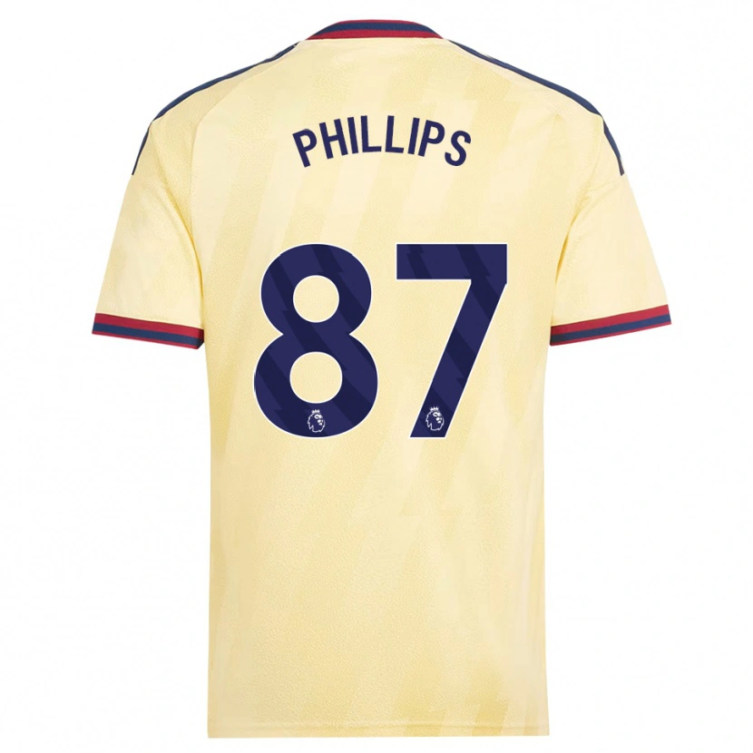 Danxen Herren Bowen Phillips #87 Hell Gelb Mitternachtsblau Ausweichtrikot Trikot 2026/27 T-Shirt