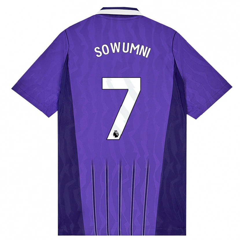 Danxen Herren Elisha Sowunmi #7 Violett Weiß Ausweichtrikot Trikot 2026/27 T-Shirt