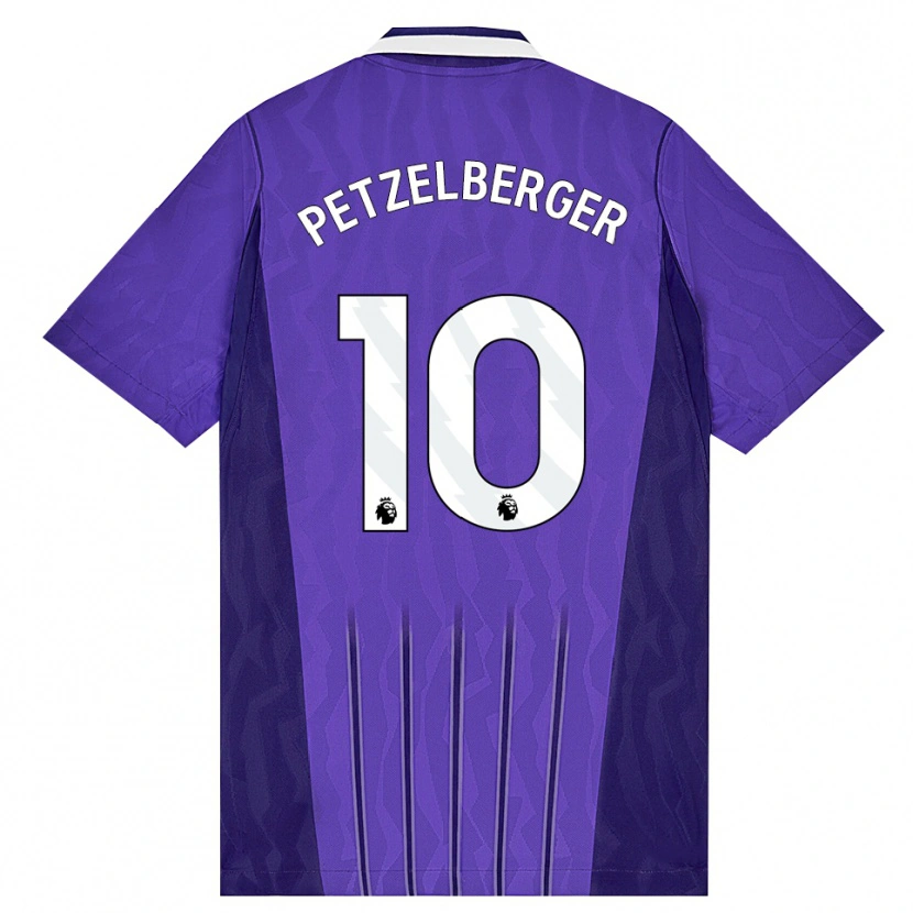 Danxen Herren Ramona Petzelberger #10 Violett Weiß Ausweichtrikot Trikot 2026/27 T-Shirt