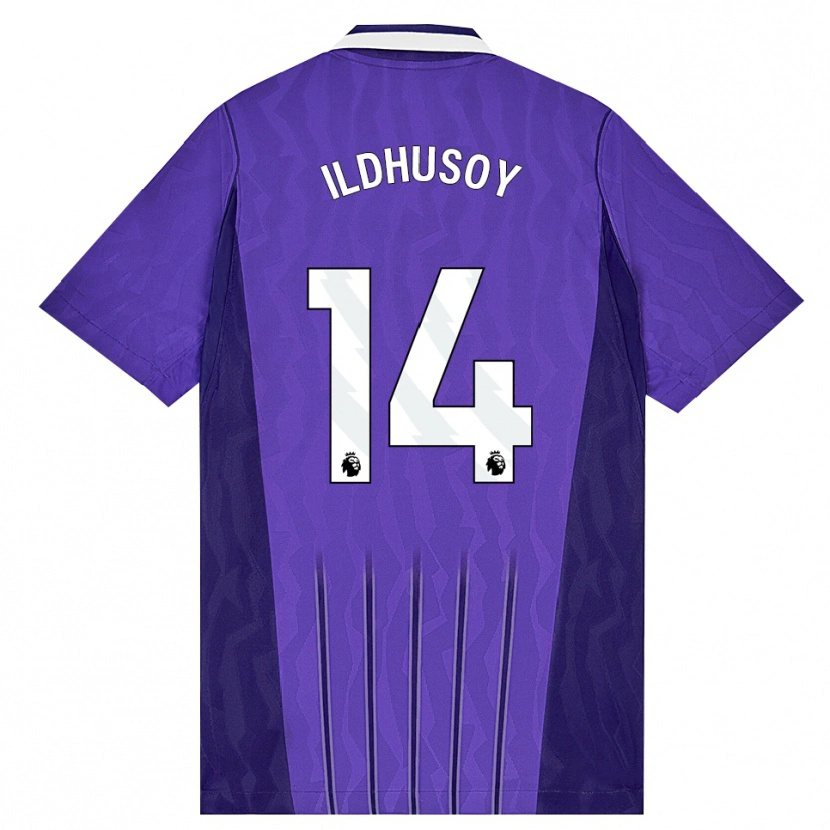 Danxen Herren Celin Bizet Ildhusøy #14 Violett Weiß Ausweichtrikot Trikot 2026/27 T-Shirt