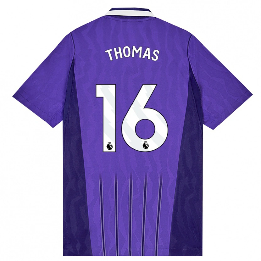 Danxen Herren Cameron Thomas #16 Violett Weiß Ausweichtrikot Trikot 2026/27 T-Shirt