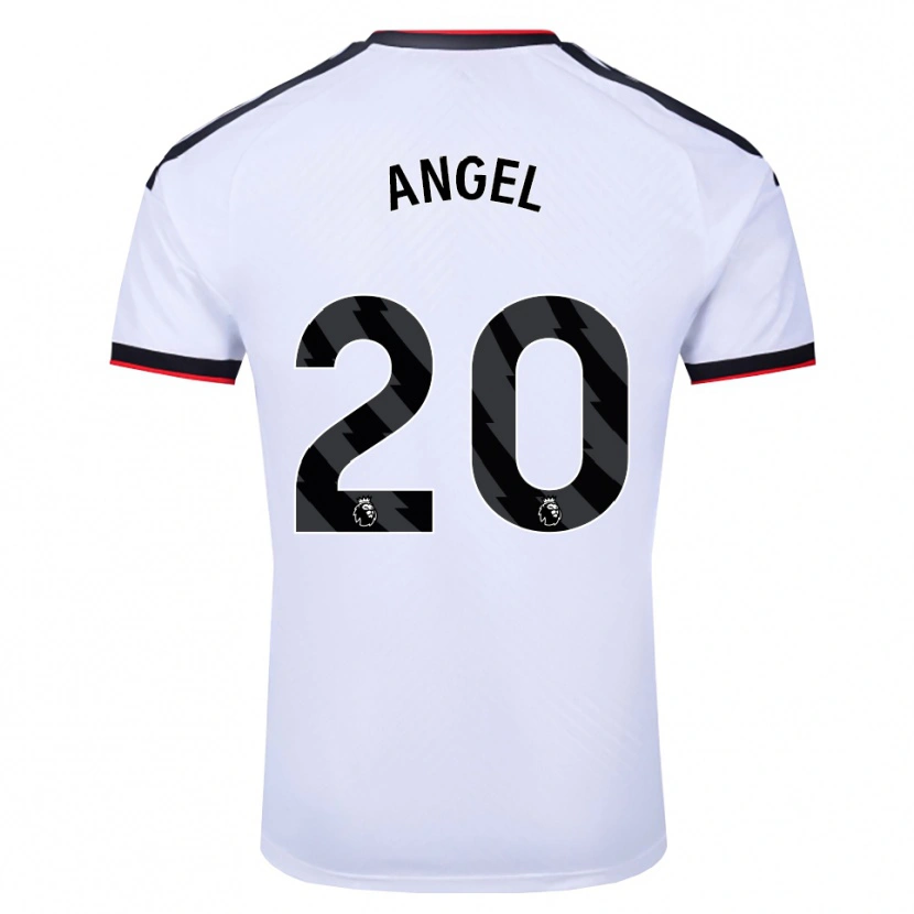 Danxen Herren Manuel Ángel #20 Weiß Schwarz Rot Heimtrikot Trikot 2026/27 T-Shirt