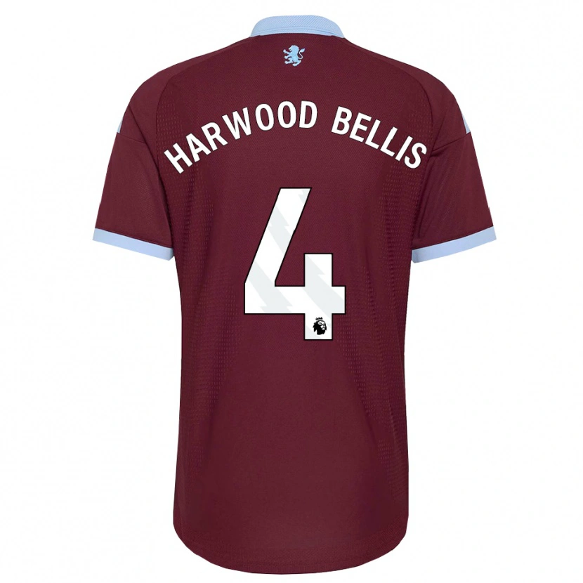 Danxen Herren Taylor Harwood-Bellis #4 Kornblumenblau Burgund Heimtrikot Trikot 2026/27 T-Shirt