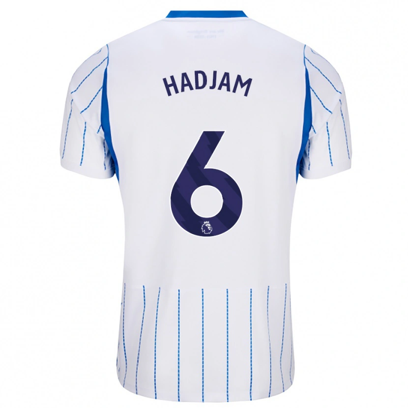 Danxen Herren Jaouen Hadjam #6 Himmelblau Weiß Auswärtstrikot Trikot 2026/27 T-Shirt