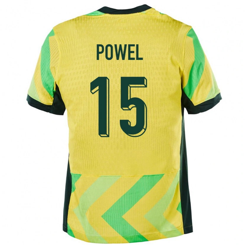 Danxen Kinder Australien Izaack Powel #15 Golden Heimtrikot Trikot 24-26 T-Shirt