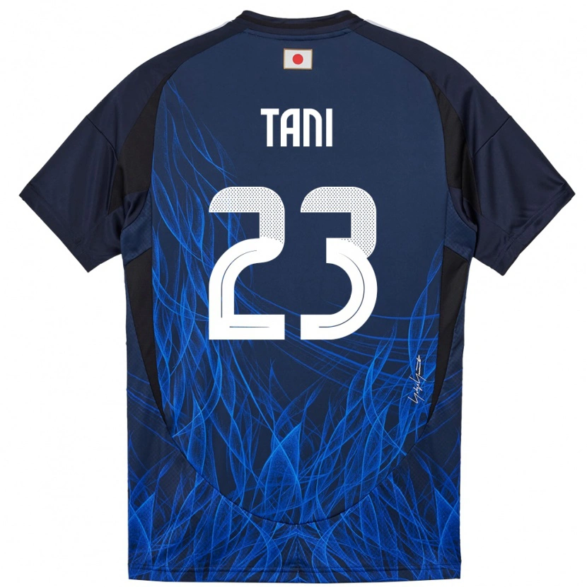 Danxen Kinder Japan Kosei Tani #23 Dunkelblau Heimtrikot Trikot 24-26 T-Shirt