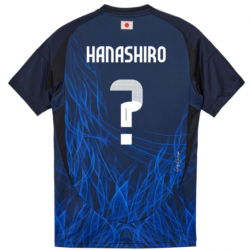 Danxen Kinder Japan Rinto Hanashiro #0 Dunkelblau Heimtrikot Trikot 24-26 T-Shirt