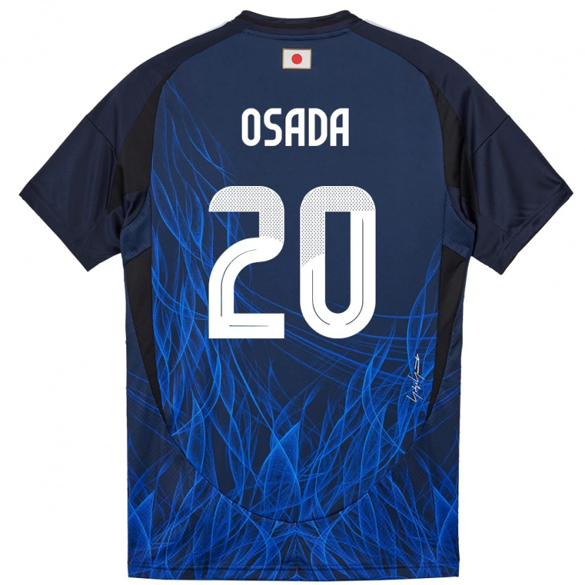 Danxen Kinder Japan Towa Osada #20 Dunkelblau Heimtrikot Trikot 24-26 T-Shirt
