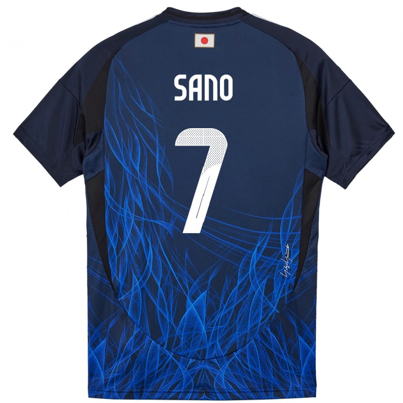 Danxen Kinder Japan Kodai Sano #7 Dunkelblau Heimtrikot Trikot 24-26 T-Shirt