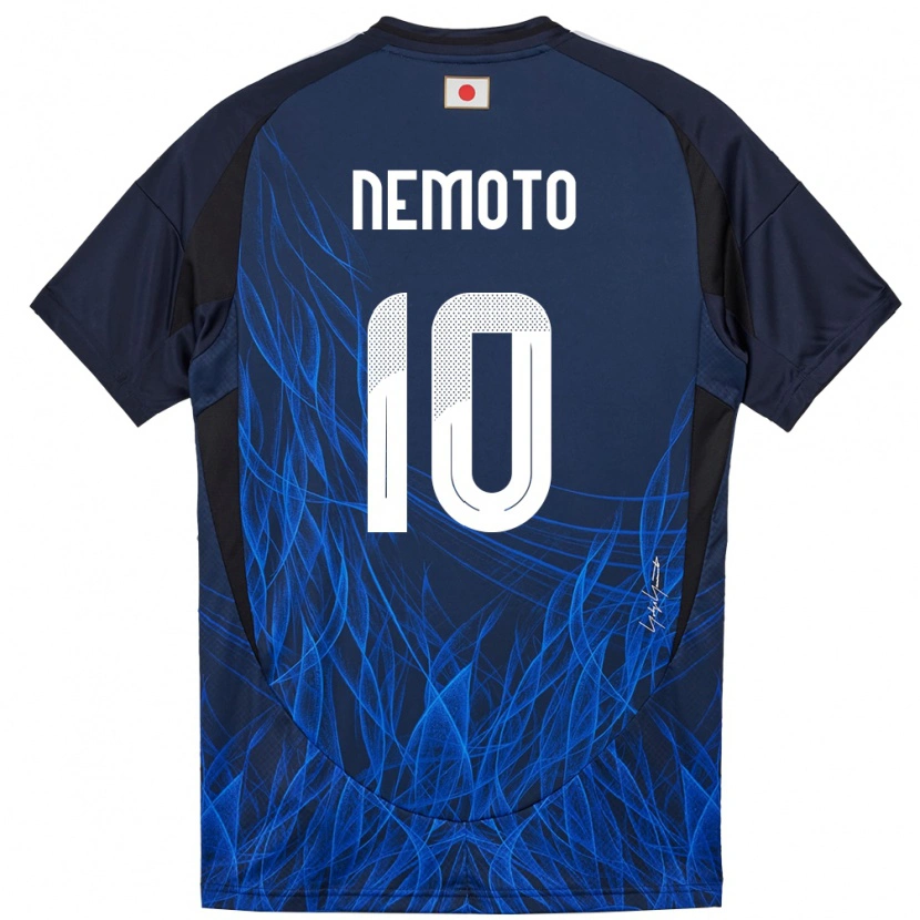 Danxen Kinder Japan Kotaro Nemoto #10 Dunkelblau Heimtrikot Trikot 24-26 T-Shirt