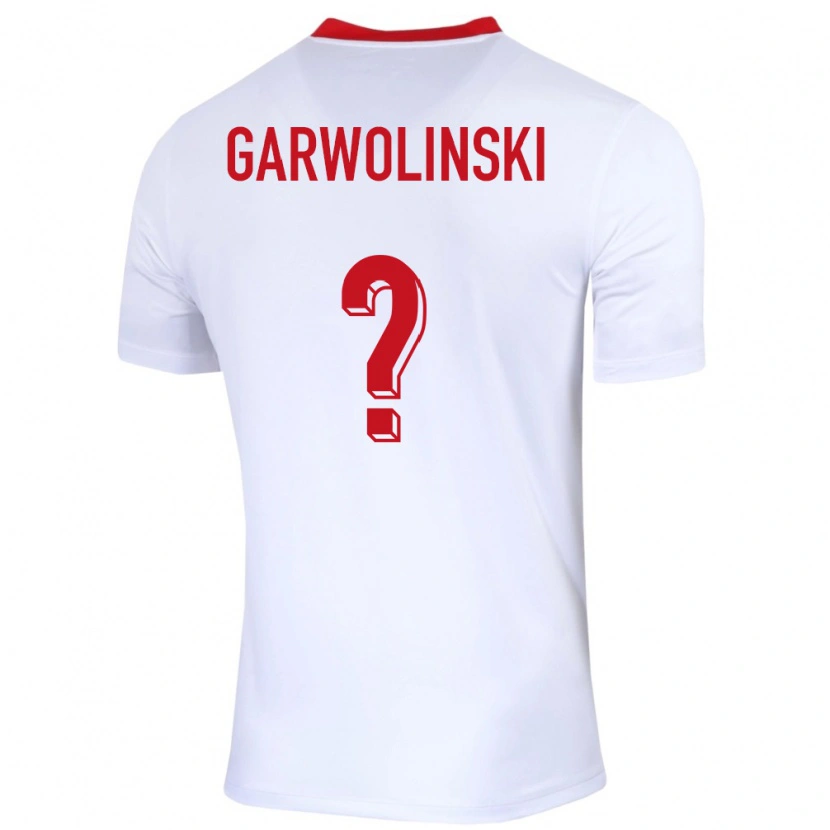 Danxen Kinder Polen Adam Garwolinski #0 Weiß Heimtrikot Trikot 24-26 T-Shirt