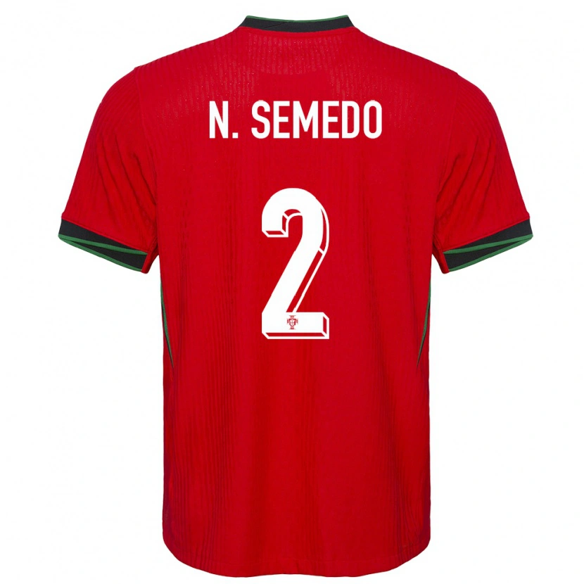 Danxen Kinder Portugal Nélson Semedo #2 Rot Heimtrikot Trikot 24-26 T-Shirt