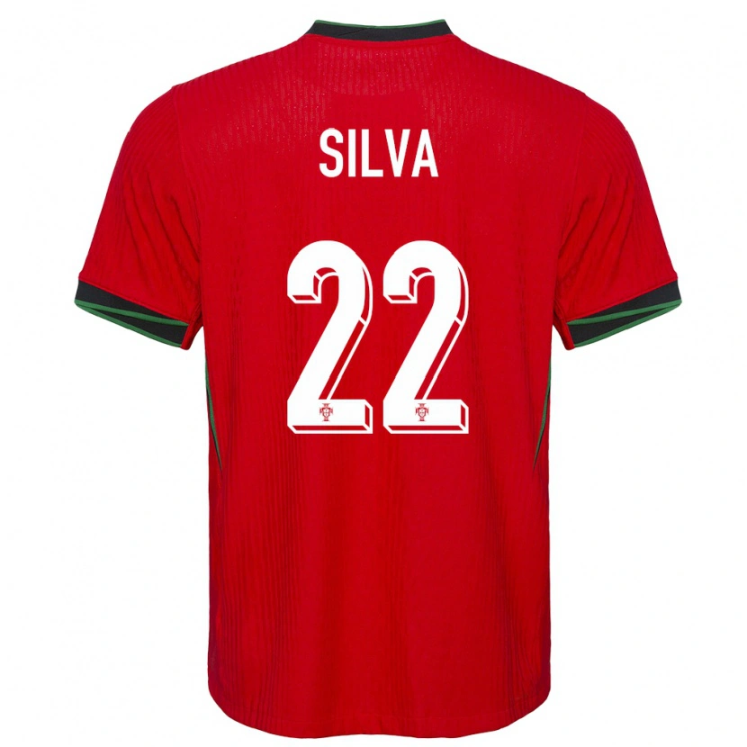 Danxen Kinder Portugal Rui Silva #22 Rot Heimtrikot Trikot 24-26 T-Shirt