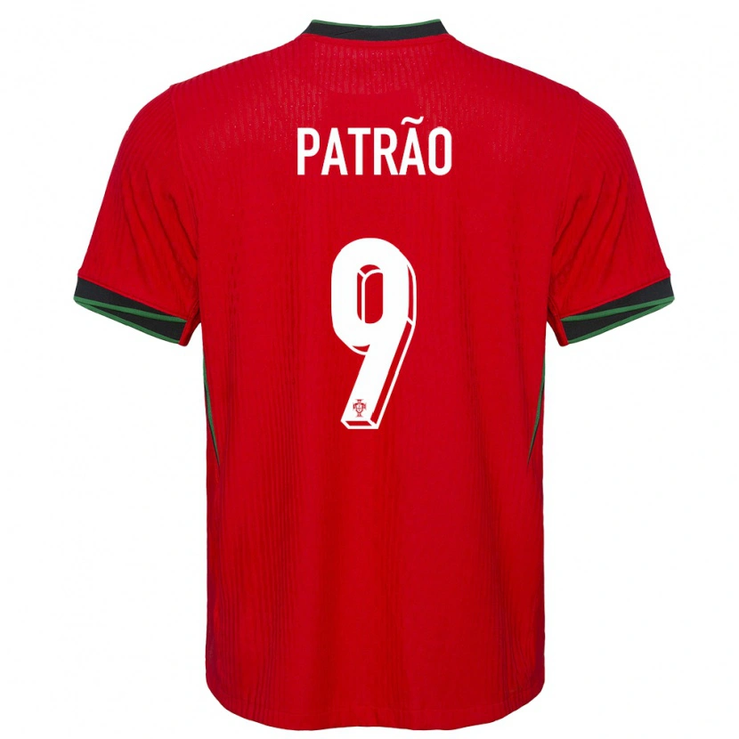 Danxen Kinder Portugal Afonso Patrão #9 Rot Heimtrikot Trikot 24-26 T-Shirt