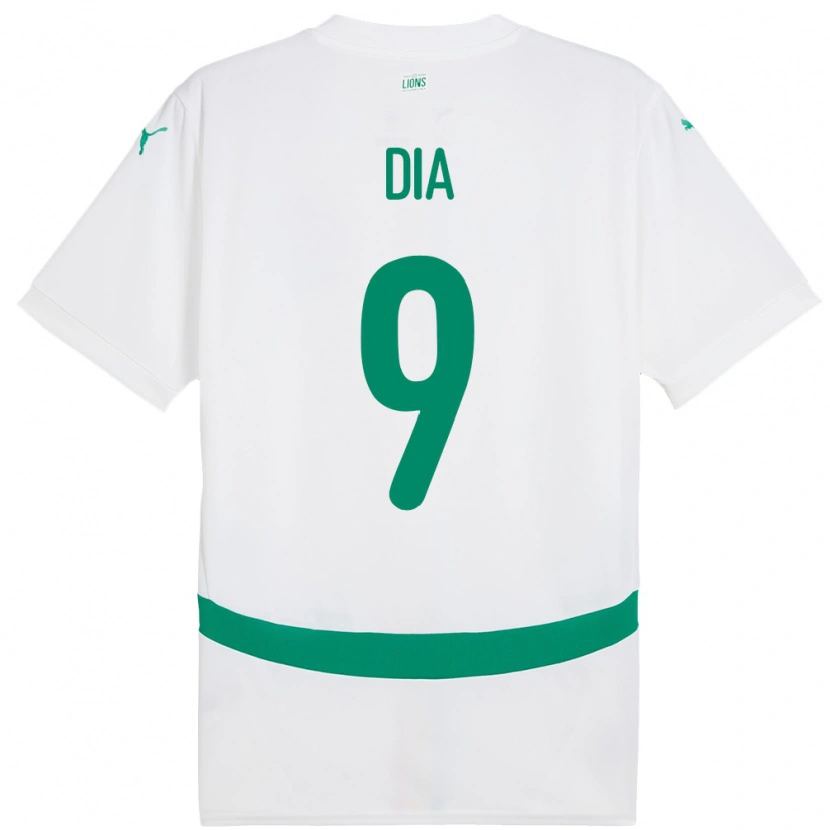Danxen Kinder Senegal Boulaye Dia #9 Weiß Heimtrikot Trikot 24-26 T-Shirt