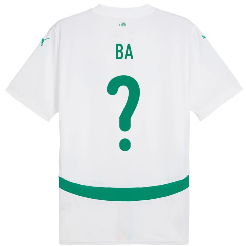 Danxen Kinder Senegal Ousmane Ba #0 Weiß Heimtrikot Trikot 24-26 T-Shirt