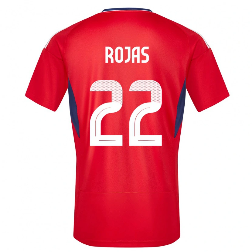 Danxen Kinder Costa Rica Andy Rojas #22 Rot Heimtrikot Trikot 24-26 T-Shirt