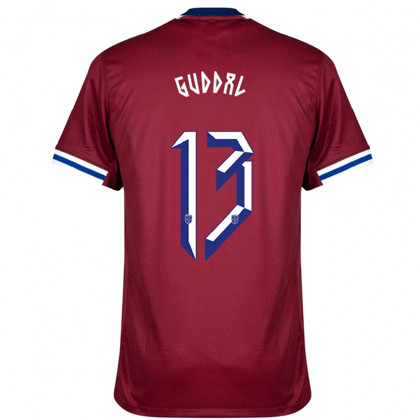 Danxen Kinder Norwegen Tobias Guddal #13 Rot Blau Weiß Heimtrikot Trikot 24-26 T-Shirt