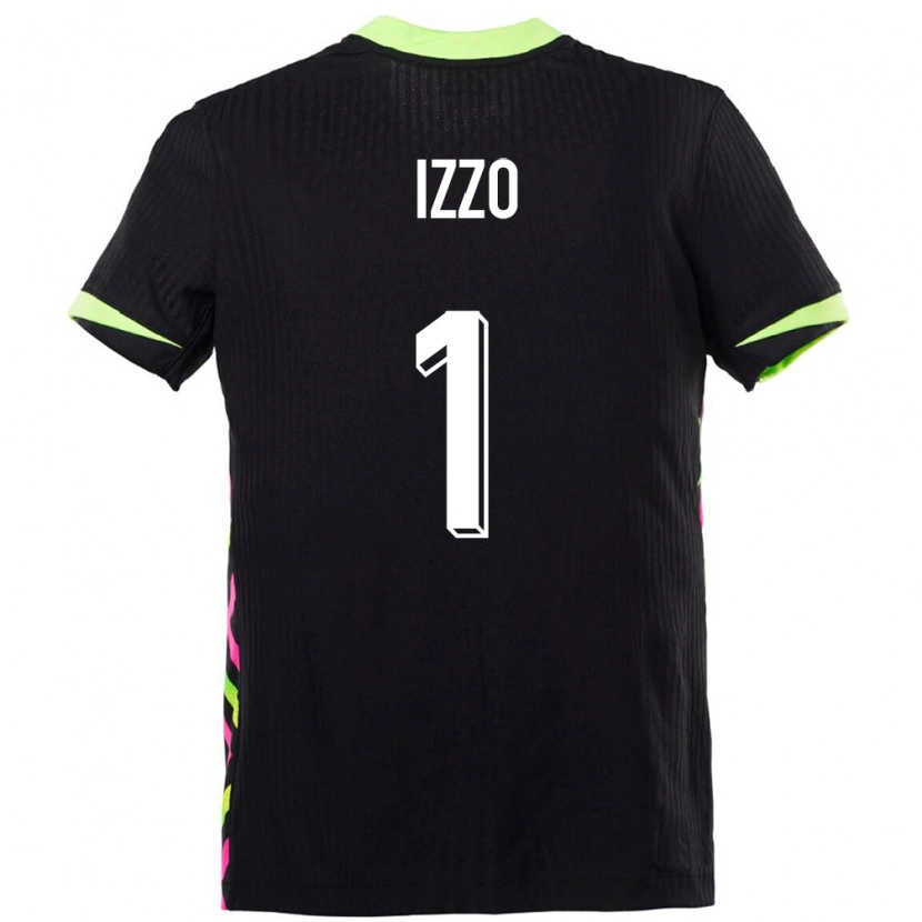 Danxen Kinder Australien Paul Izzo #1 Dunkelblau Auswärtstrikot Trikot 24-26 T-Shirt