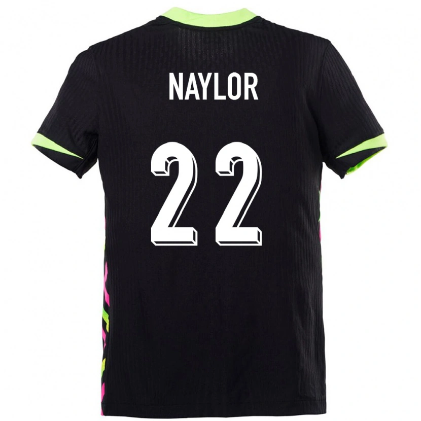 Danxen Kinder Australien Max Naylor #22 Dunkelblau Auswärtstrikot Trikot 24-26 T-Shirt