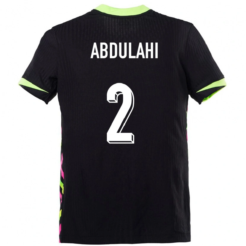 Danxen Kinder Australien Idrus Abdulahi #2 Dunkelblau Auswärtstrikot Trikot 24-26 T-Shirt
