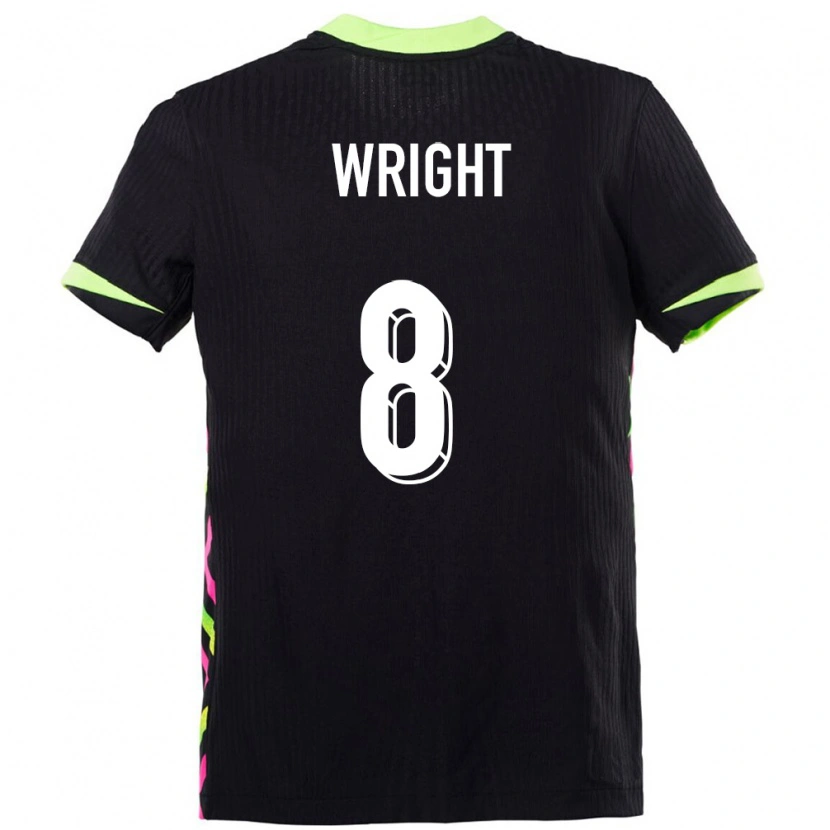 Danxen Kinder Australien Bailey Wright #8 Dunkelblau Auswärtstrikot Trikot 24-26 T-Shirt