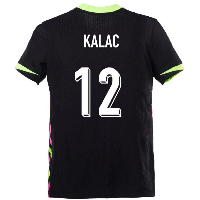 Danxen Kinder Australien Oliver Kalac #12 Dunkelblau Auswärtstrikot Trikot 24-26 T-Shirt