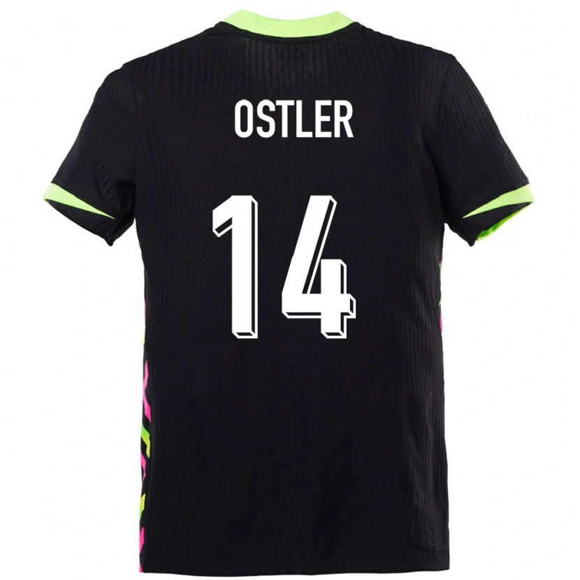 Danxen Kinder Australien Trent Ostler #14 Dunkelblau Auswärtstrikot Trikot 24-26 T-Shirt