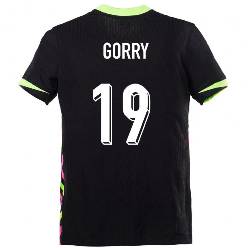 Danxen Kinder Australien Katrina Gorry #19 Dunkelblau Auswärtstrikot Trikot 24-26 T-Shirt