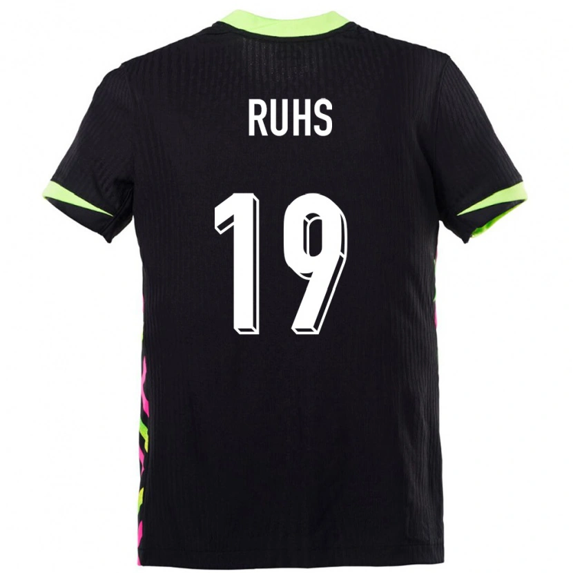 Danxen Kinder Australien Michael Ruhs #19 Dunkelblau Auswärtstrikot Trikot 24-26 T-Shirt
