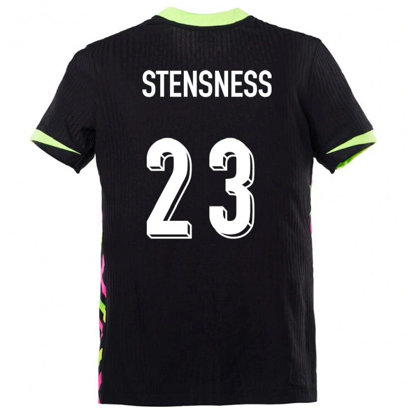 Danxen Kinder Australien Gianni Stensness #23 Dunkelblau Auswärtstrikot Trikot 24-26 T-Shirt
