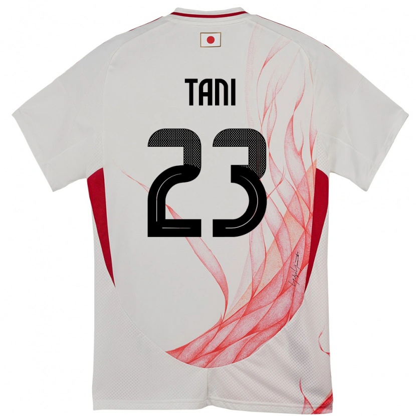 Danxen Kinder Japan Kosei Tani #23 Weiß Auswärtstrikot Trikot 24-26 T-Shirt