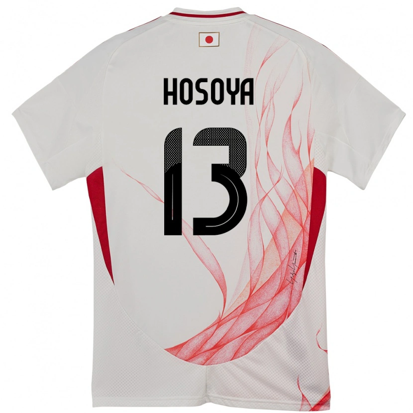 Danxen Kinder Japan Mao Hosoya #13 Weiß Auswärtstrikot Trikot 24-26 T-Shirt