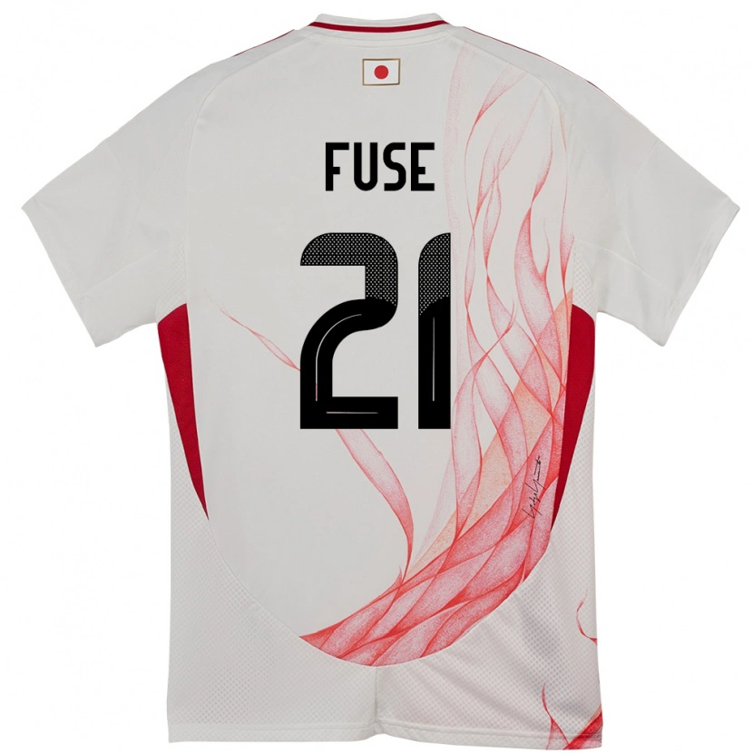 Danxen Kinder Japan Katsuma Fuse #21 Weiß Auswärtstrikot Trikot 24-26 T-Shirt