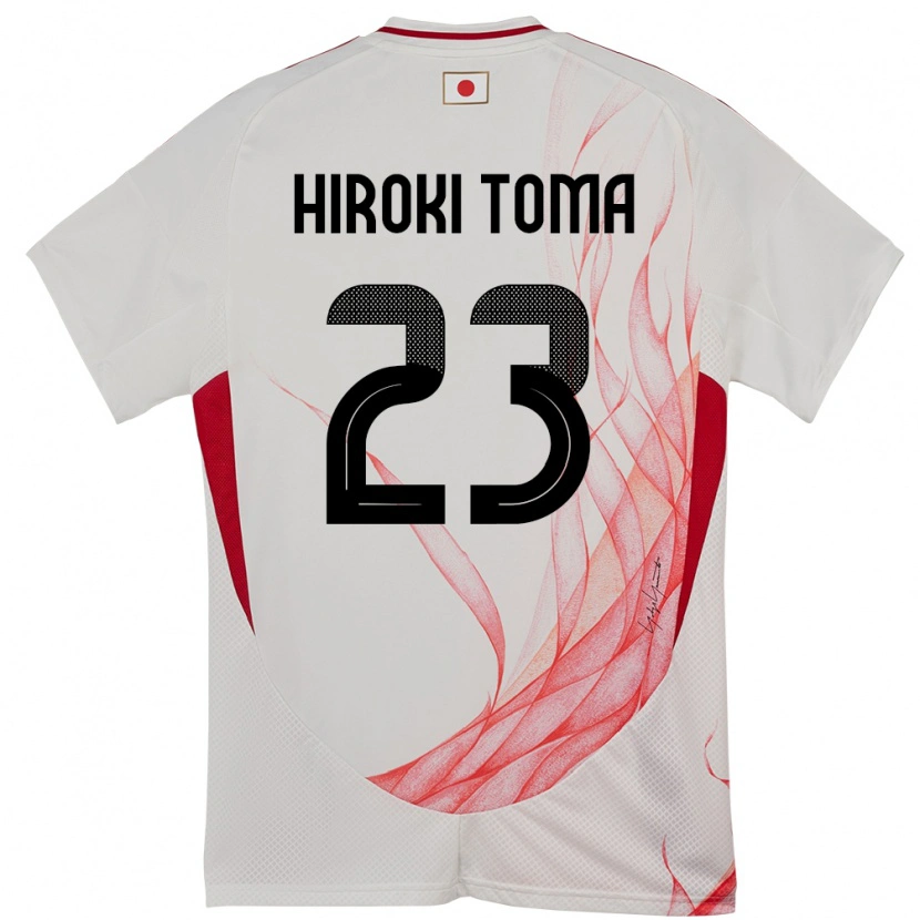 Danxen Kinder Japan Otavio Hiroki Toma #23 Weiß Auswärtstrikot Trikot 24-26 T-Shirt