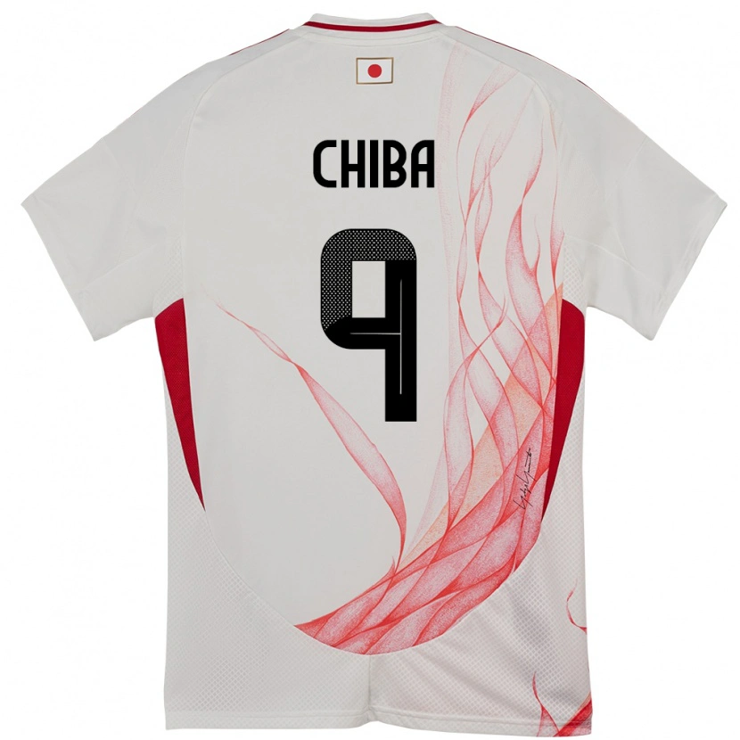 Danxen Kinder Japan Kanta Chiba #9 Weiß Auswärtstrikot Trikot 24-26 T-Shirt