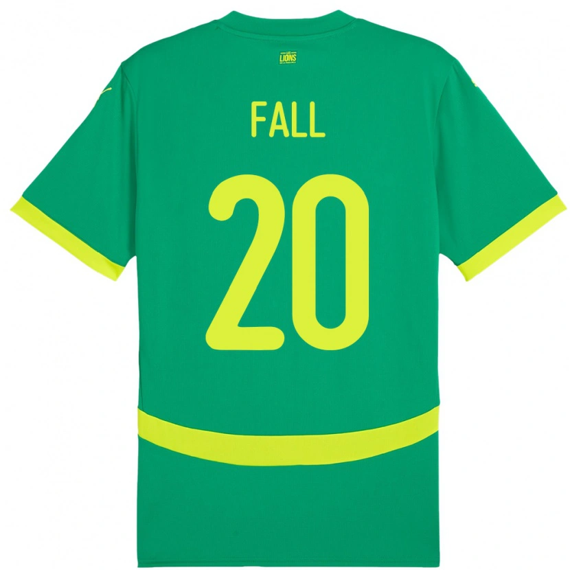 Danxen Kinder Senegal Korka Fall #20 Grün Auswärtstrikot Trikot 24-26 T-Shirt