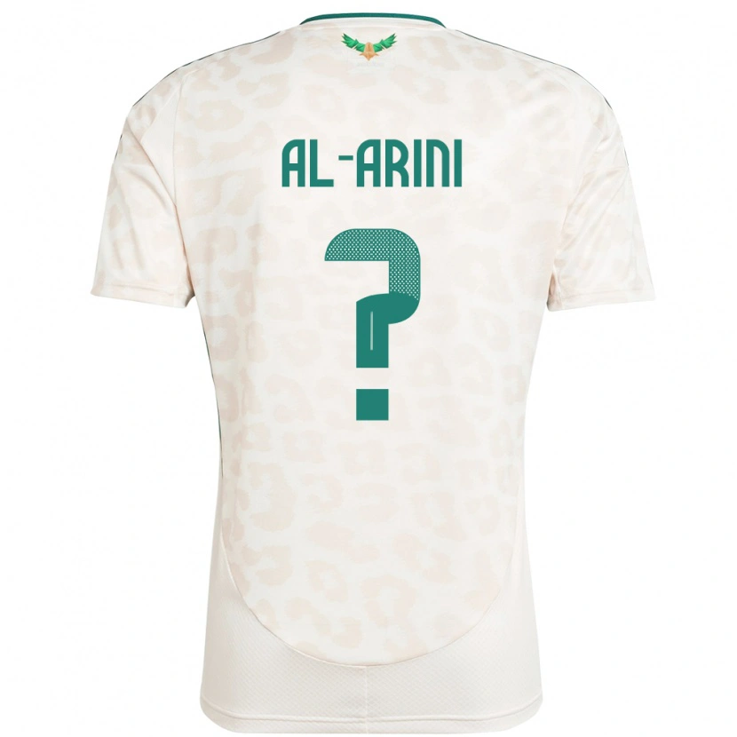 Danxen Kinder Saudi-Arabien Bassem Al-Arini #0 Weiß Auswärtstrikot Trikot 24-26 T-Shirt