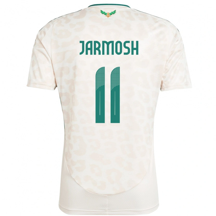 Danxen Kinder Saudi-Arabien Abdulaziz Jarmosh #11 Weiß Auswärtstrikot Trikot 24-26 T-Shirt