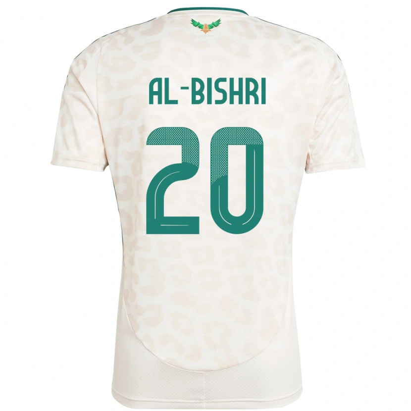 Danxen Kinder Saudi-Arabien Nawaf Al-Bishri #20 Weiß Auswärtstrikot Trikot 24-26 T-Shirt