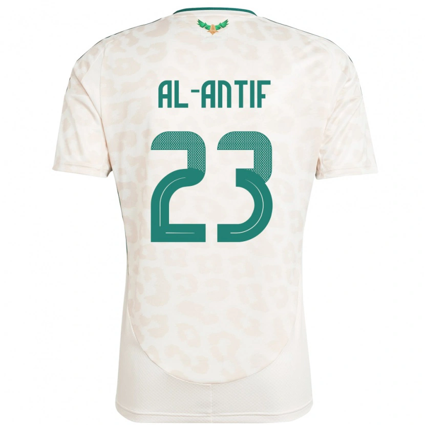 Danxen Kinder Saudi-Arabien Habib Al-Antif #23 Weiß Auswärtstrikot Trikot 24-26 T-Shirt