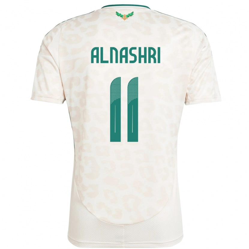 Danxen Kinder Saudi-Arabien Awad Alnashri #11 Weiß Auswärtstrikot Trikot 24-26 T-Shirt