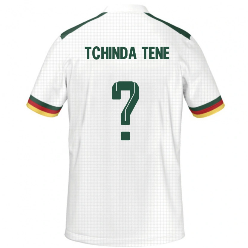 Danxen Kinder Kamerun Joseph Tchinda Tene #0 Weiß Auswärtstrikot Trikot 24-26 T-Shirt