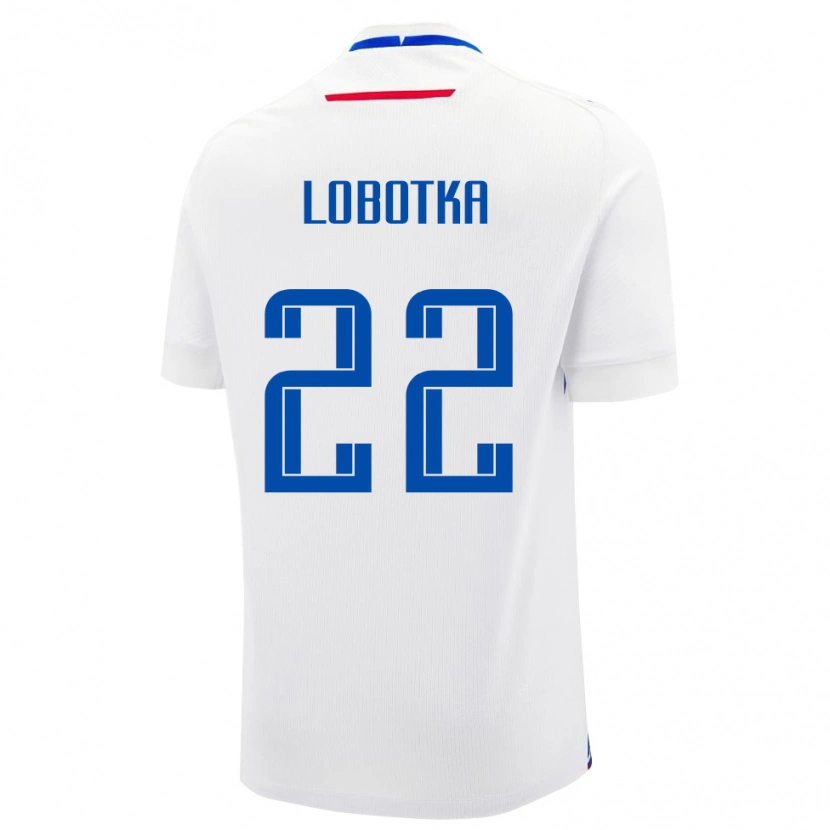 Danxen Kinder Slowakei Stanislav Lobotka #22 Weiß Auswärtstrikot Trikot 24-26 T-Shirt