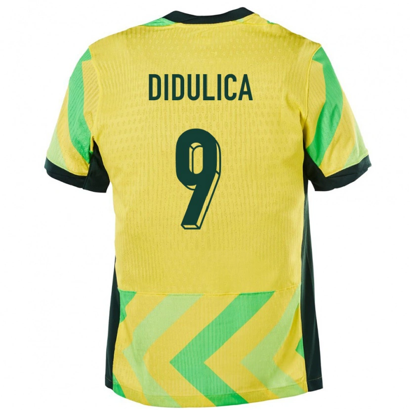 Danxen Herren Australien Anthony Didulica #9 Golden Heimtrikot Trikot 24-26 T-Shirt