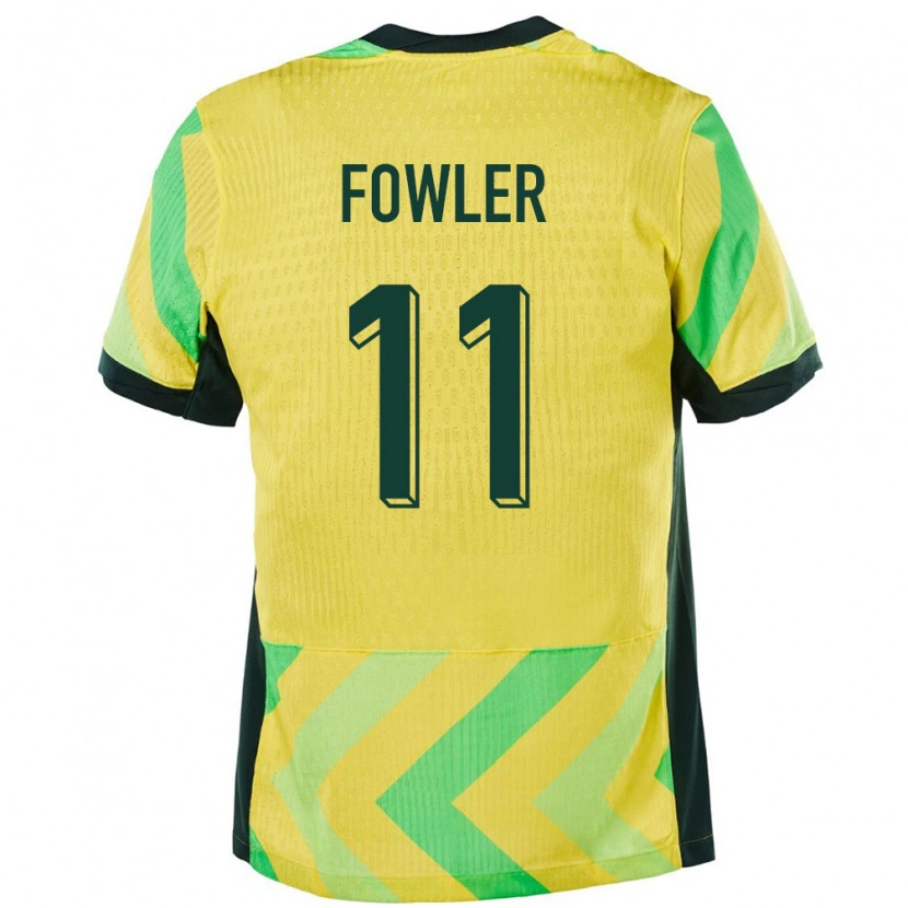 Danxen Herren Australien Mary Fowler #11 Golden Heimtrikot Trikot 24-26 T-Shirt