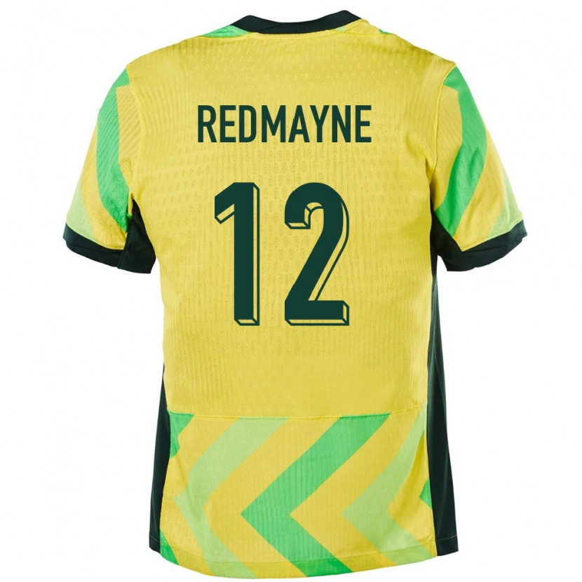 Danxen Herren Australien Andrew Redmayne #12 Golden Heimtrikot Trikot 24-26 T-Shirt