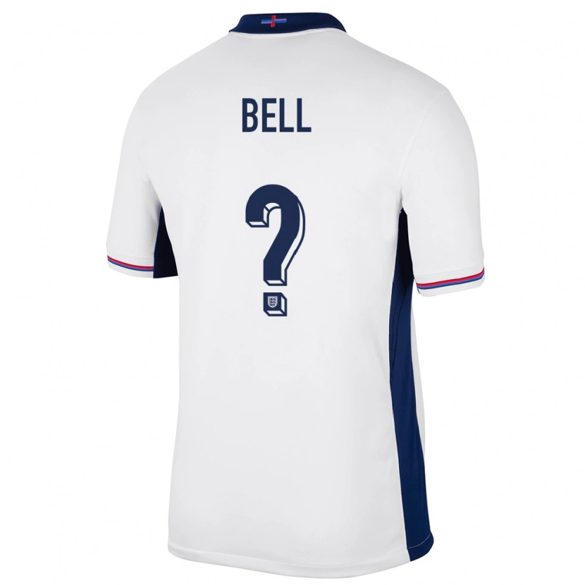 Danxen Herren England Toby Bell #0 Weiß Heimtrikot Trikot 24-26 T-Shirt